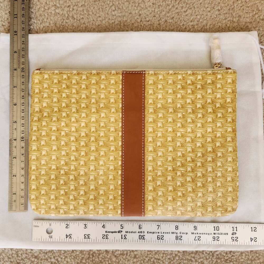 NEW J. McLaughlin Jenna leather clutch - Picture 3 of 8